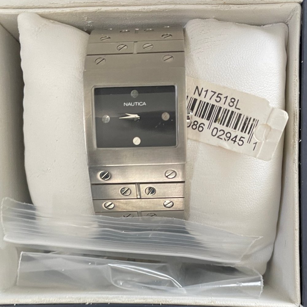 Zanzibar Silver Bracelet Watch NIB